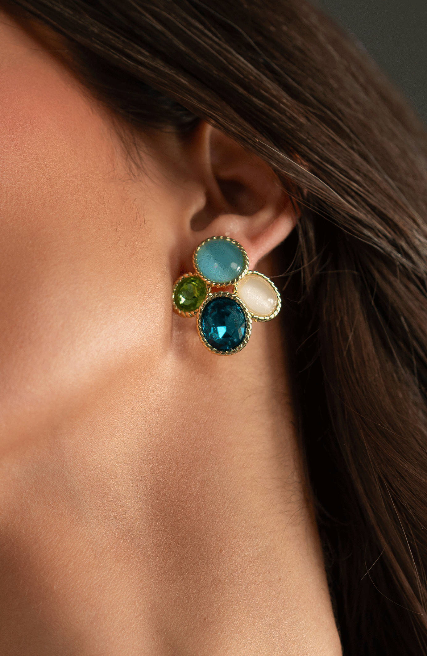 Ocean Gem Studs