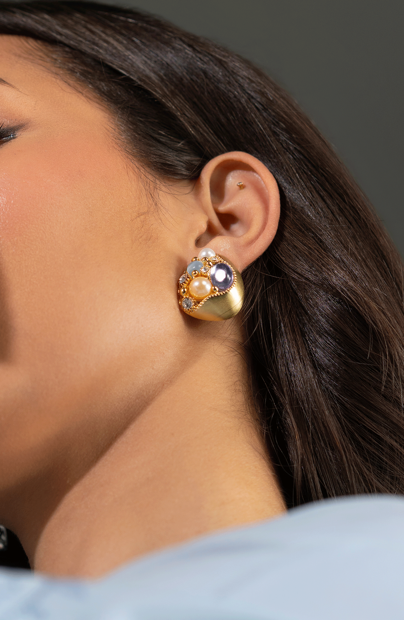 Celestial Crown Studs