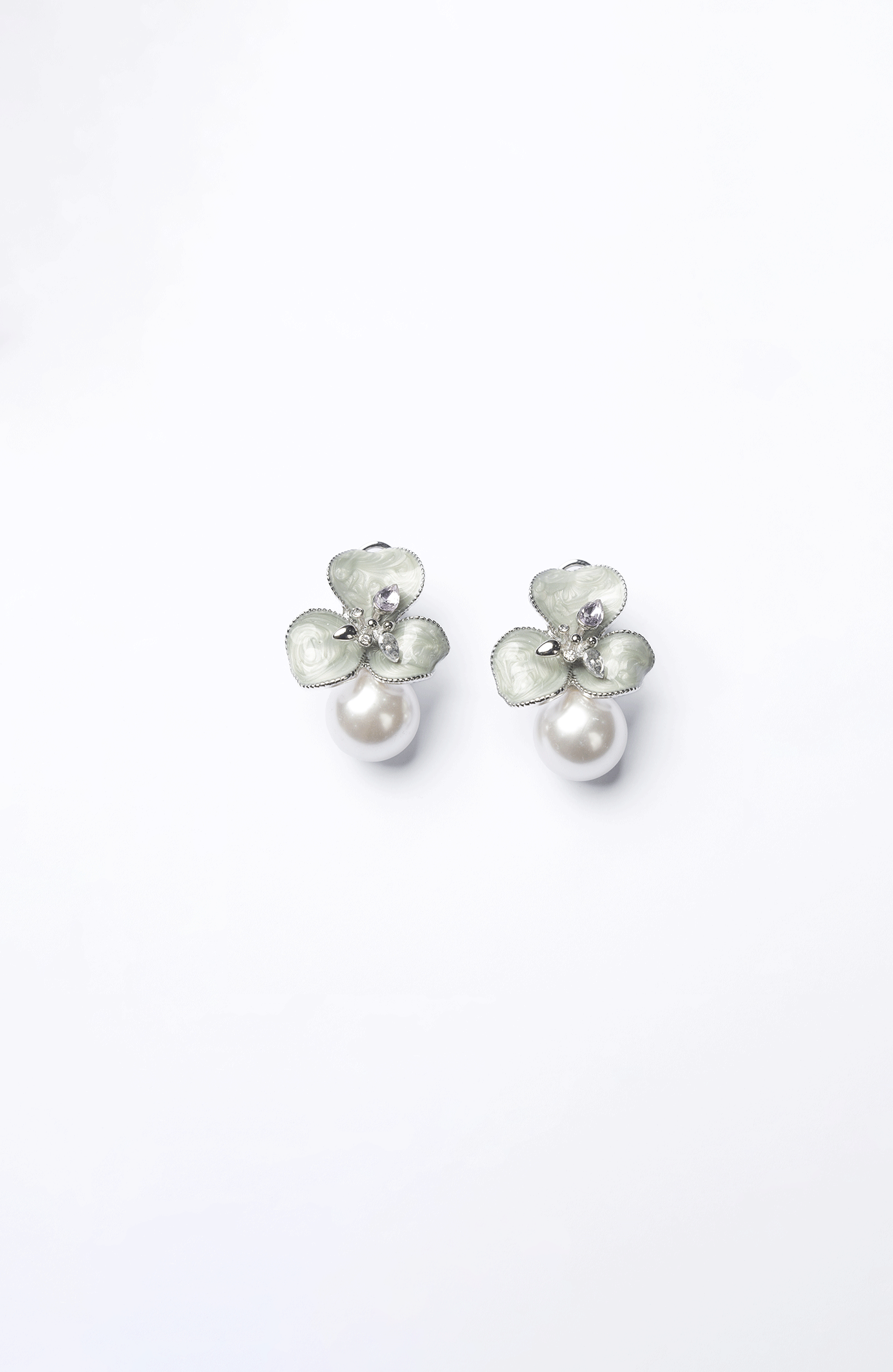 Pearl Petal Studs