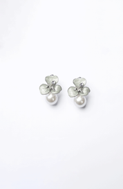 Pearl Petal Studs