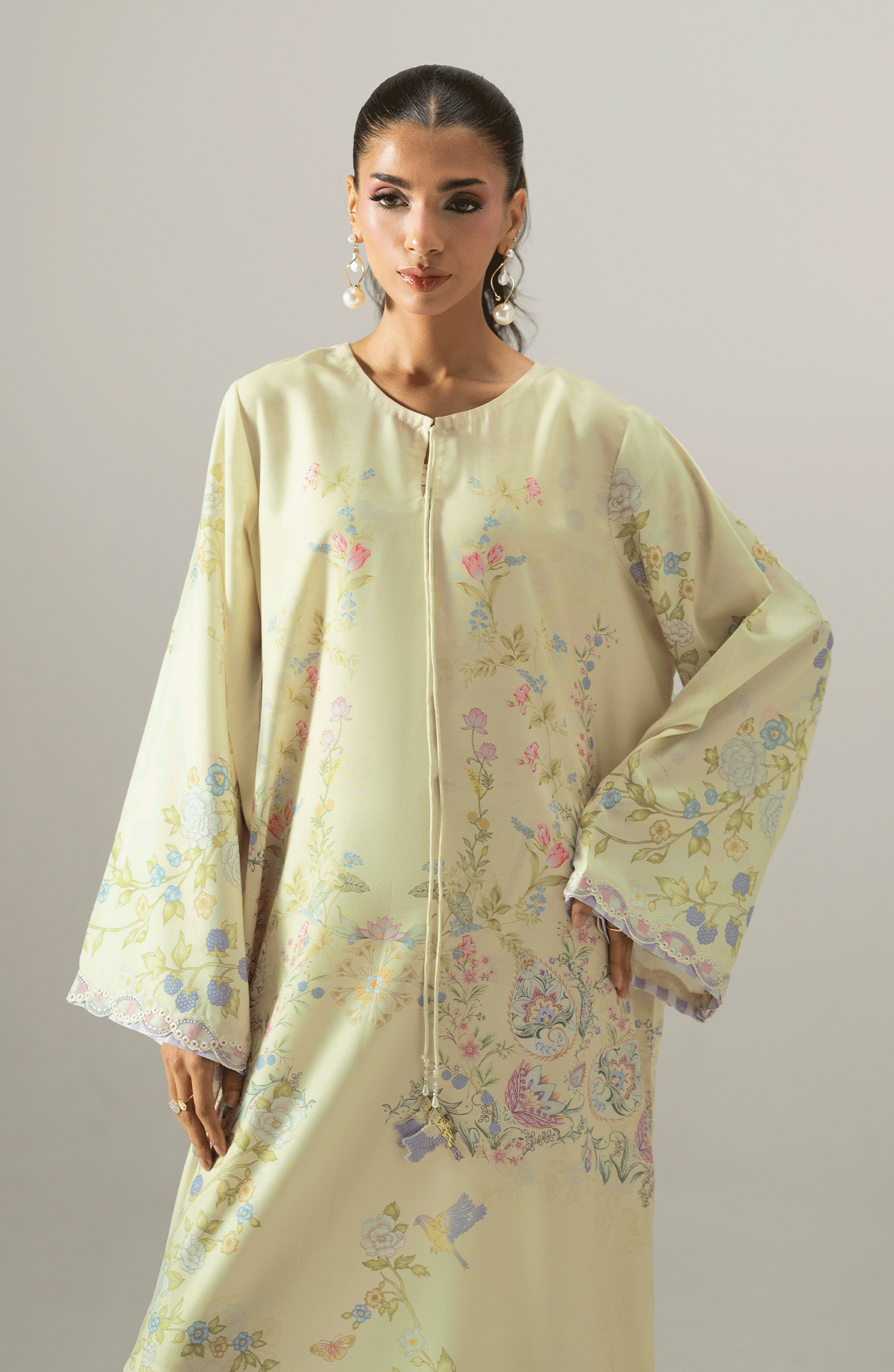 BUTTERCREAM BLOOM KAFTAN