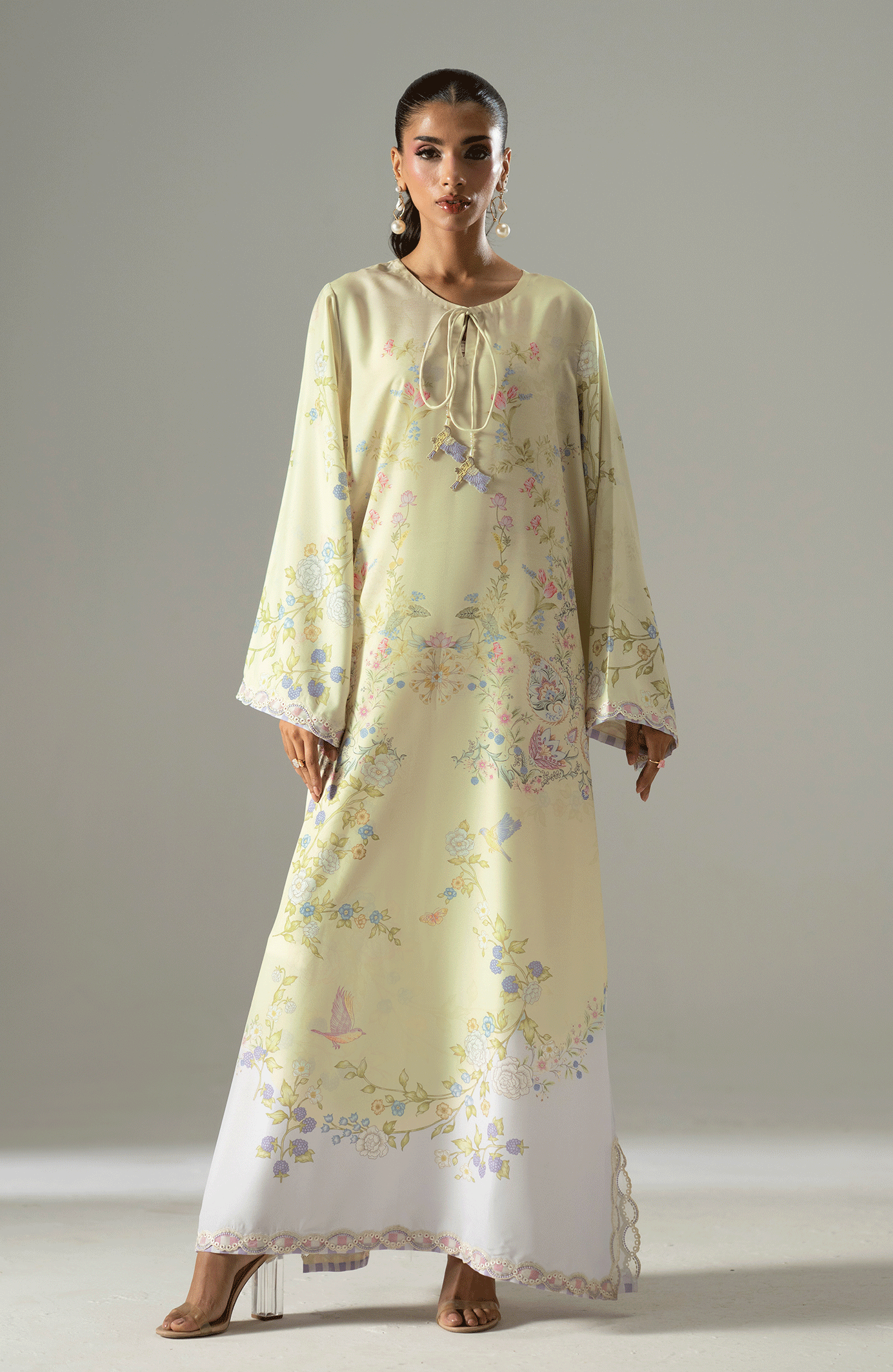 BUTTERCREAM BLOOM KAFTAN