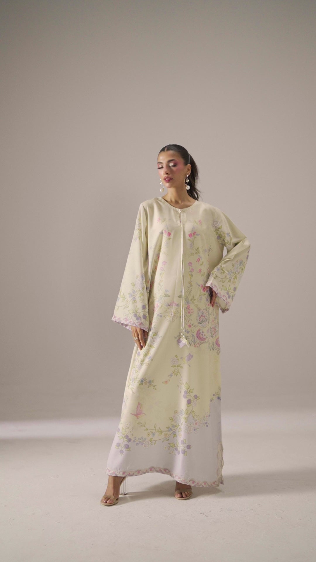 BUTTERCREAM BLOOM KAFTAN