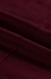 Wool Shawl - Maroon