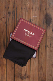 Wool Shawl - Charcoal