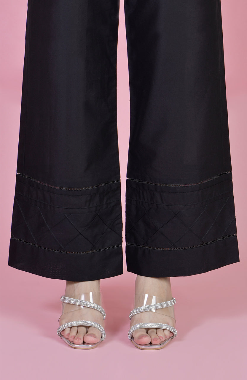 Fancy Ladies Trouser Design in Black Color